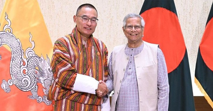 আমাদের ভবিষ্যৎ একই সুতোয় গাঁথা: ভুটানের প্রধানমন্ত্রীকে প্রধান উপদেষ্টা